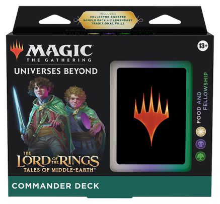 The Lord of the Rings: Tales of Middle-earth Commander Deck – Food and Fellowship