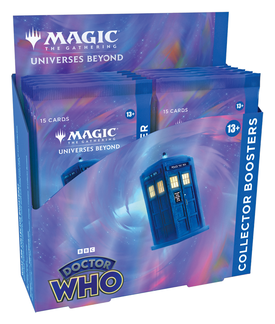 Universes Beyond: Doctor Who – Collector Booster Display